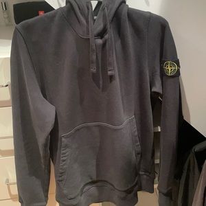 Stone Island Men’s black hoodie